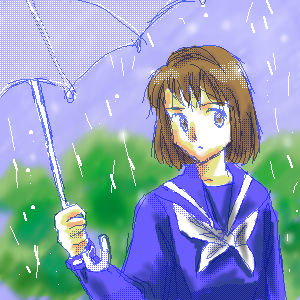 雨の日